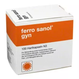 FERRO SANOL gyn kemény kapszula msr bevonatos pelletekkel, 100 db