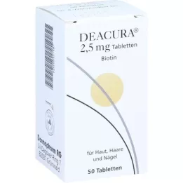 DEACURA 2,5 mg tabletta, 50 db