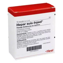 HEPAR SUIS Injeel Ampoules, 10 db