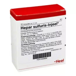 HEPAR SULFURIS INJEEL Ampoules, 10 db