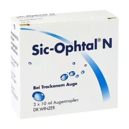 SIC OPHTAL N szemcsepp, 3X10 ml