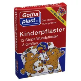 GOTHAPLAST Gyermek gipszcsíkok, 12 db