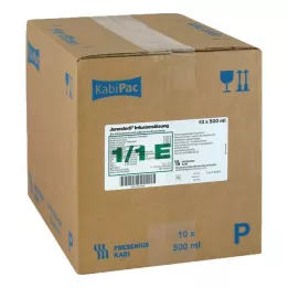 JONOSTERIL Műanyag infúziós oldat, 10X500 ml