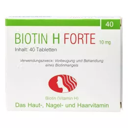BIOTIN H forte tabletta, 40 db