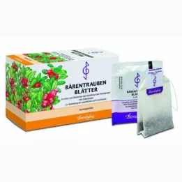 BÄRENTRAUBENBLÄTTER szűrőzsák, 20x3 g