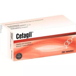 CEFAGIL tabletták, 200 db