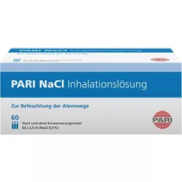 PARI NaCl inhalációs oldat Ampoules, 60x2,5 ml
