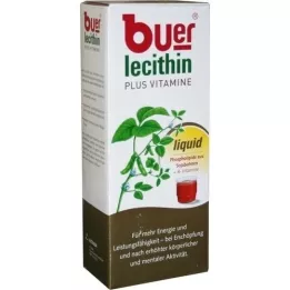 BUER LECITHIN plusz vitaminok folyadék, 750 ml