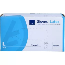 HANDSCHUHE Latex porozatlan nagy 4389, 100 db