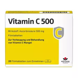 VITAMIN C 500 filmtabletta, 20 db