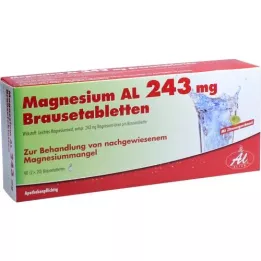 MAGNESIUM AL 243 mg pezsgő tabletta, 40 db