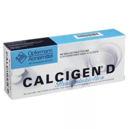 CALCIGEN D 600 mg/400 I.E. pezsgőtabletta, 40 db