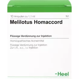 MELILOTUS HOMACCORD Ampoules, 10 db
