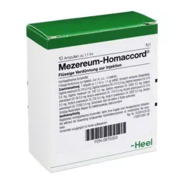 MEZEREUM HOMACCORD Ampoules, 10 db