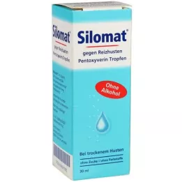 SILOMAT Az irritációs köhögés elleni pentoxiverin cseppek ellen 30 ml