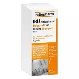 IBU-RATIOPHARM Lázszirup gyermekeknek 20 mg/ml, 100 ml