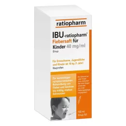 IBU-RATIOPHARM Lázszirup gyermekeknek 40 mg/ml, 100 ml