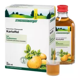 KARTOFFELSAFT Schönenberger gyógynövénylevek, 3X200 ml