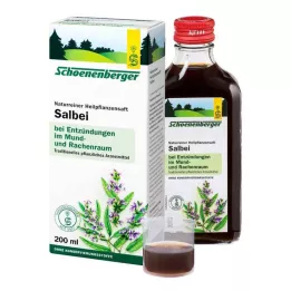SALBEI SAFT Schönenberger gyógynövénylevek, 200 ml