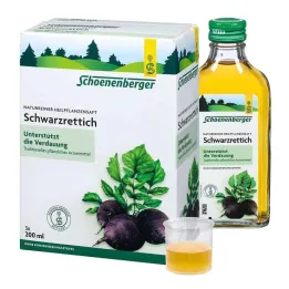 Fekete retek leve Schoenenberger, 3X200 ml