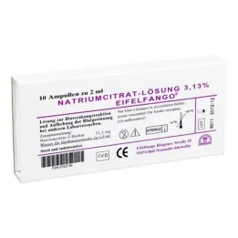 Natrum citricum 3,13%-os ampulla, 10X2 ml