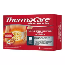 THERMACARE Hátpántok S-XL fájdalomcsillapításra, 4 db