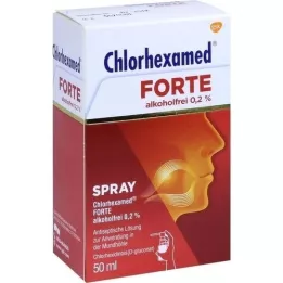 Chlorhexamed Forte alkoholmentes 0,2% spray, 50 ml