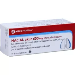 NAC AL Akut 600 mg pezsgő tabletták, 10 db