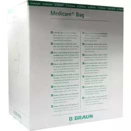 MEDICARE Ágyzsák steril 2 l 90cm-es tömlőlefolyóval, 10 db