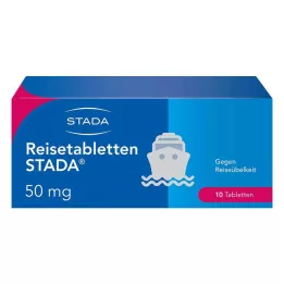 REISETABLETTEN STADA, 10 db