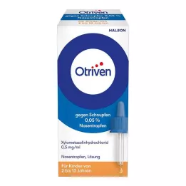 OTRIVEN 0,05%-os orrcsepp gyermekeknek, 10 ml