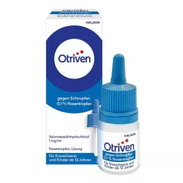 OTRIVEN 0,1%-os orrcsepp felnőtteknek és iskolásoknak, 10 ml