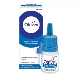 OTRIVEN 0,1%-os orrcsepp felnőtteknek és iskolásoknak, 20 ml