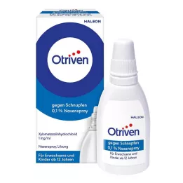 OTRIVEN 0,1%-os orrspray felnőtteknek és iskolásoknak, 10 ml