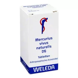 MERCURIUS VIVUS NATURALIS D 6 tabletta, 80 db