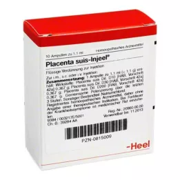 PLACENTA SUIS Injeel Ampoules, 10 db