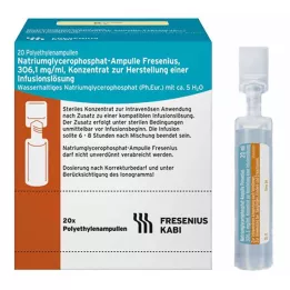 NATRIUMGLYCEROPHOSPHAT Ampulla infúziós oldat koncentrátum, 20X10 ml
