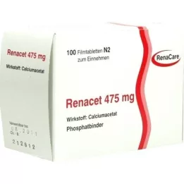 RENACET 475 mg film -bevonatú tabletta, 100 db