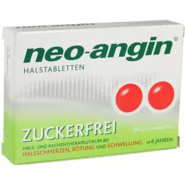 NEO-ANGIN Fél tabletta cukor -mentes, 24 db