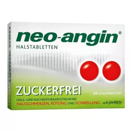 NEO-ANGIN Torokpasztilla cukormentes, 24 db