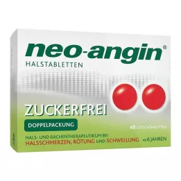 NEO-ANGIN Cukormentes torokpasztilla, 48 db