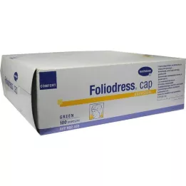 FOLIODRESS Cap Comfort Universal Grün OP-Hauben, 100 db