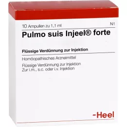 PULMO SUIS Injeel Forte Ampoules, 10 db