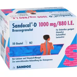 Sandocal D 1000/880 Granulátumok, 50 db