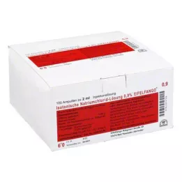 ISOTONISCHE NaCl oldat 0,9% Eifelfango Inj.-Lsg., 100X2 ml