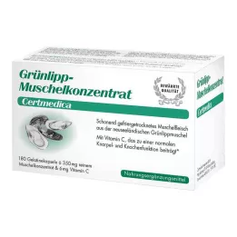 GRÜNLIPPMUSCHEL KONZENTRAT Kapseln, 180 db