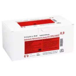 ISOTONISCHE NaCl oldat 0,9% Eifelfango Inj.-Lsg., 50X10 ml