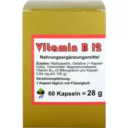 VITAMIN B12 kapszulák, 60 db