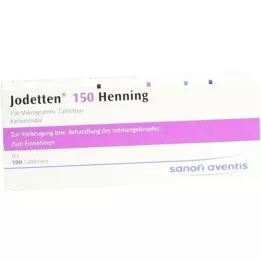 JODETTEN 150 Henning tabletta, 100 db