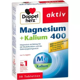 DOPPELHERZ Magnézium+káliumtabletták, 30 db